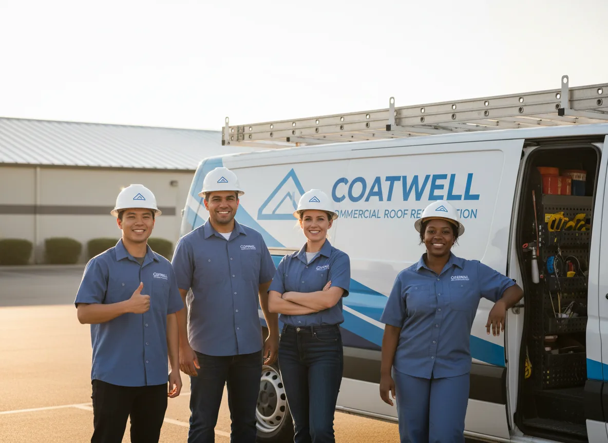 Commercial roof coating company in Norwalk, WI